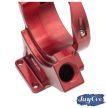 Generátor talp, Billet stílus, Rubint piros, 12V, Jaycee