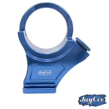 Generátor talp, Billet stílus, kék, 12V, Jaycee 