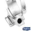 Generátor talp, Billet stílus, ezüst, 12V, Jaycee