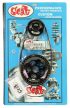 V-belt pulley set, with tensioner roller, with ribbed belt, black, SCAT, Beetle 07/60-08/79, T2 1961-1967, T2 1968-1979,