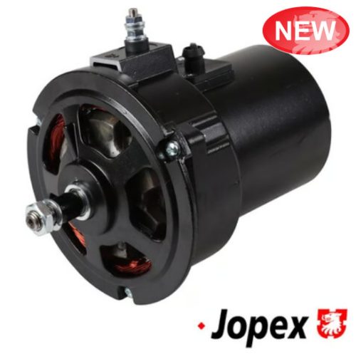 12V generátor, 90Amp, extra nagy teljesítmény, fekete