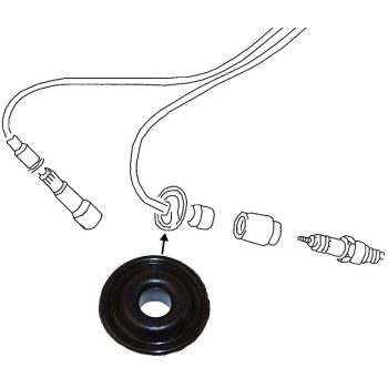 Gyújtógyertya tömítö gumi