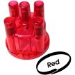 Ignition distributor cover, red