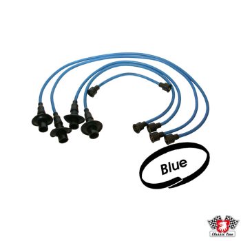 Gyújtókábel, vörösréz, kék