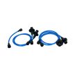 Ignition cable, copper, blue, PREMIUM Quality!!!!