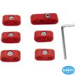 Ignition cable holder, red, EMPI