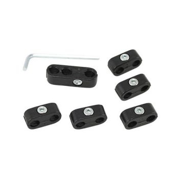 Gyújtókábel tartó, fekete,