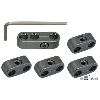 Gyújtókábel tartó, króm