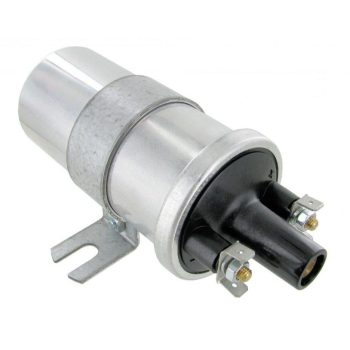 Ignition coil, 6 Volt, alu finish, Classic Line