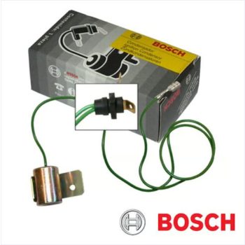 Kondenzátor, 13/1600cc, 08/71-05/73, BOSCH gyártmány