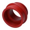   Gumitömítés szívócsohöz, 1300cc, piros (33mm belsö átmérö) (1db) Prémium német minöség, üzemagyagálló gumiból!!