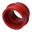 Gumitömítés szívócsohöz, 1300cc, piros (33mm belsö átmérö) (1db) Prémium német minöség, üzemagyagálló gumiból!!