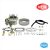 Progressive carburetor kit, Weber DFEV, with air filter adapter, nozzle set, EMPI