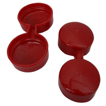 Szívótorok takaró IDF-hez párban höálló, piros PVC