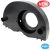 Super fan shroud with air ducts and without "Doghouse", 36 HP style, black, EMPI