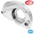 Super fan shroud with air ducts and without "Doghouse", 36 HP style, chromed, EMPI
