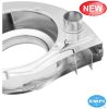   Super fan shroud with air ducts and without "Doghouse", 36 HP style, chromed, EMPI