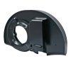 Fan housing, black, with opening, with oil cooler