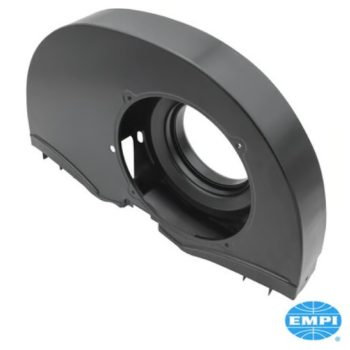   Szuper ventilátorház fütölevegö kivezetés nélkül és "kutyaházzal", 36 LE stílusú, fekete