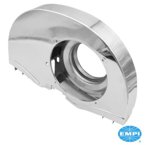 Szuper ventilátorház fütölevegö kivezetés nélkül és "kutyaházzal", 36 LE stílusú, Króm