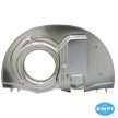 Szuper ventilátorház fütölevegö kivezetés nélkül és "kutyaházzal", 36 LE stílusú, Króm