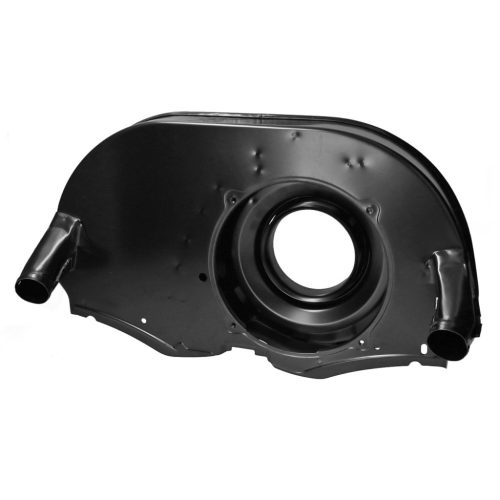 Ventilátorház, fekete, Typ4-es olajhütöhöz, levegönyílással, BBT