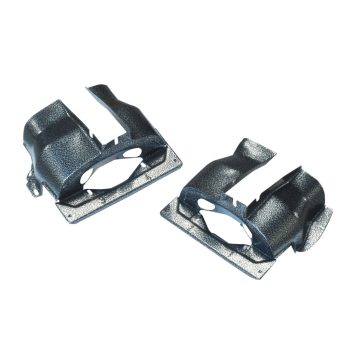   Henger burkolat, ezüst porfestett, (dupla szívócsonk) EMPI