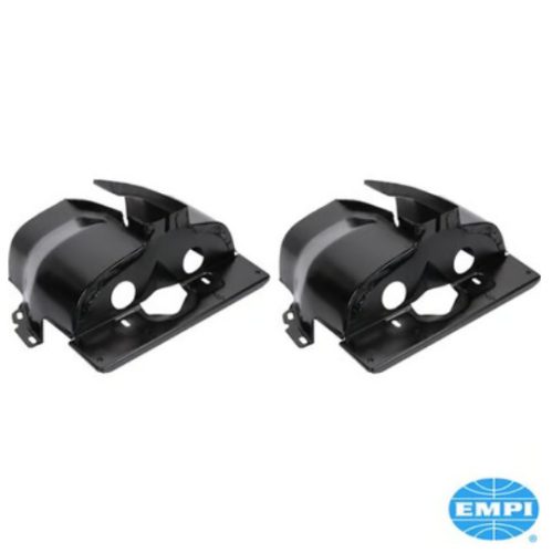 Cylinder cover black (single intake manifold) (for engine code F) 13/15-1600ccm, pair