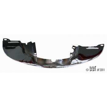 Motorborító lemez,króm, fütéscsö nyílások nélkül