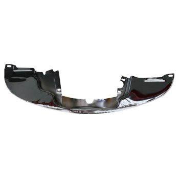 Engine cover plate, chrome, without heater pipe openings