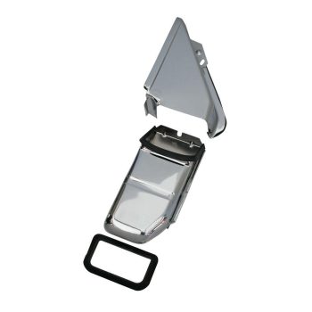   Ventillátorház hátsó borítás, króm, 13-15-1600ccm-hez!!