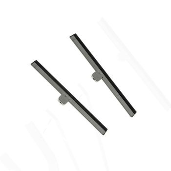 Wiper blade, silver, 18.5cm, pair, Beetle 08/56-07/57