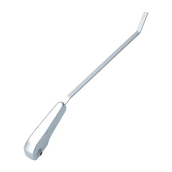 Wiper arm, left/right silver, Beetle 08/59-07/64