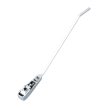 Wiper arm, left/right silver, Beetle 08/59-07/64