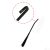 Wiper arm, black, left/right, Beetle 08/64-07/67