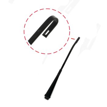   Wiper arm, black, right, 1200 08/67-, 1200L 08/67-07/73, 13/1500 08/67-07/69