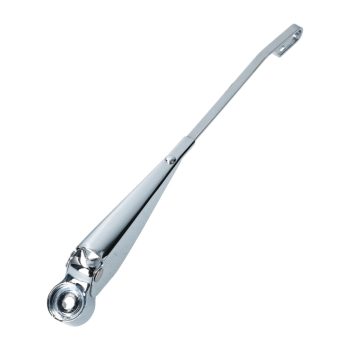 Wiper arm, left chrome,  Beetle 1200L 08/73-, 1300 08/72-