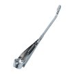 Wiper arm, right chrome, Beetle 1200L 08/73-, 1300 08/72-
