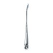 Wiper arm, right chrome, Beetle 1200L 08/73-, 1300 08/72-