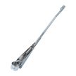 Wiper arm, left chrome, Beetle 1303