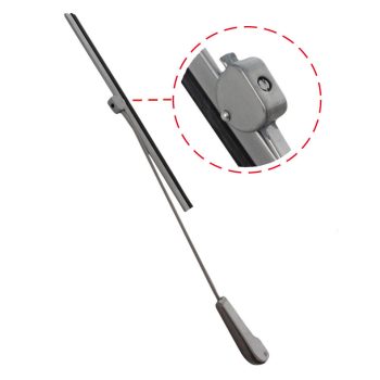   Wiper arm and blade, T2 08/64-08/67, silver, pcs. (part no. 215 000 001- 217 148 459)