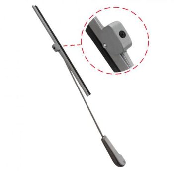   Wiper arm and blade, T2 02/60-07/64, silver, pcs. (part no. 579 519-1 382 871)