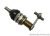  Wiper motor shaft, right, Beetle 07/67-07/69