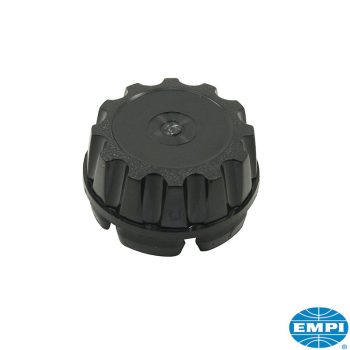   Empi régi típusú 8 küllös/Riviera felni kupak, fekete, belsö átmérö 63.5mm, EMPI