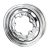  Original rim, chrome, 5 holes 4.5X15, ET25, T1/KG -7/67,T2 -07/71,T3 -07/65,T181 -07/69