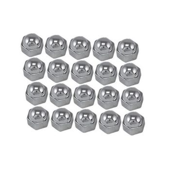 Króm csavar kupakok (20db)