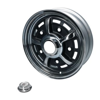   BBT Sprintstar felni, króm/fekete, 5 csavaros (5x205), 4,5 x 15", ET +34