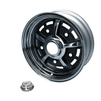   BBT Sprintstar felni, króm/fekete, 5 csavaros (5x205), 5,5 x 15", ET +10