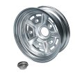 BBT Sprintstar felni, króm/fekete, 5 csavaros (5x205), 5,5 x 15", ET +10
