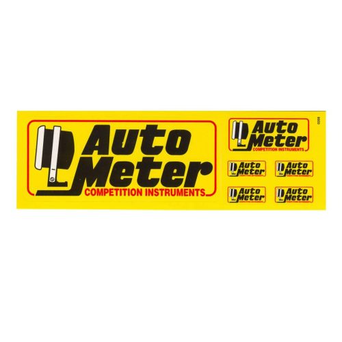 Auto Meter matrica, kicsi